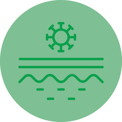 Skin Virus Vector Icon Design