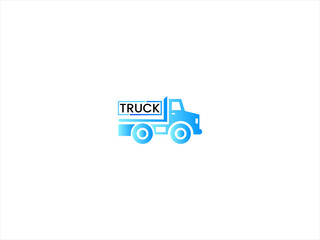 Fototapeta premium truck logo concept