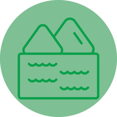 Lagoon Vector Icon Design