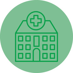 Obraz premium Hospital Icon Design