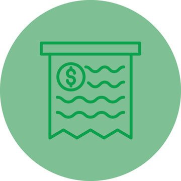 Receipt Icon Design