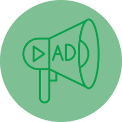Advertisement Icon Design