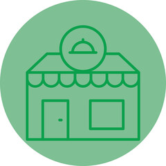 Obraz premium Restaurant Vector Icon Design