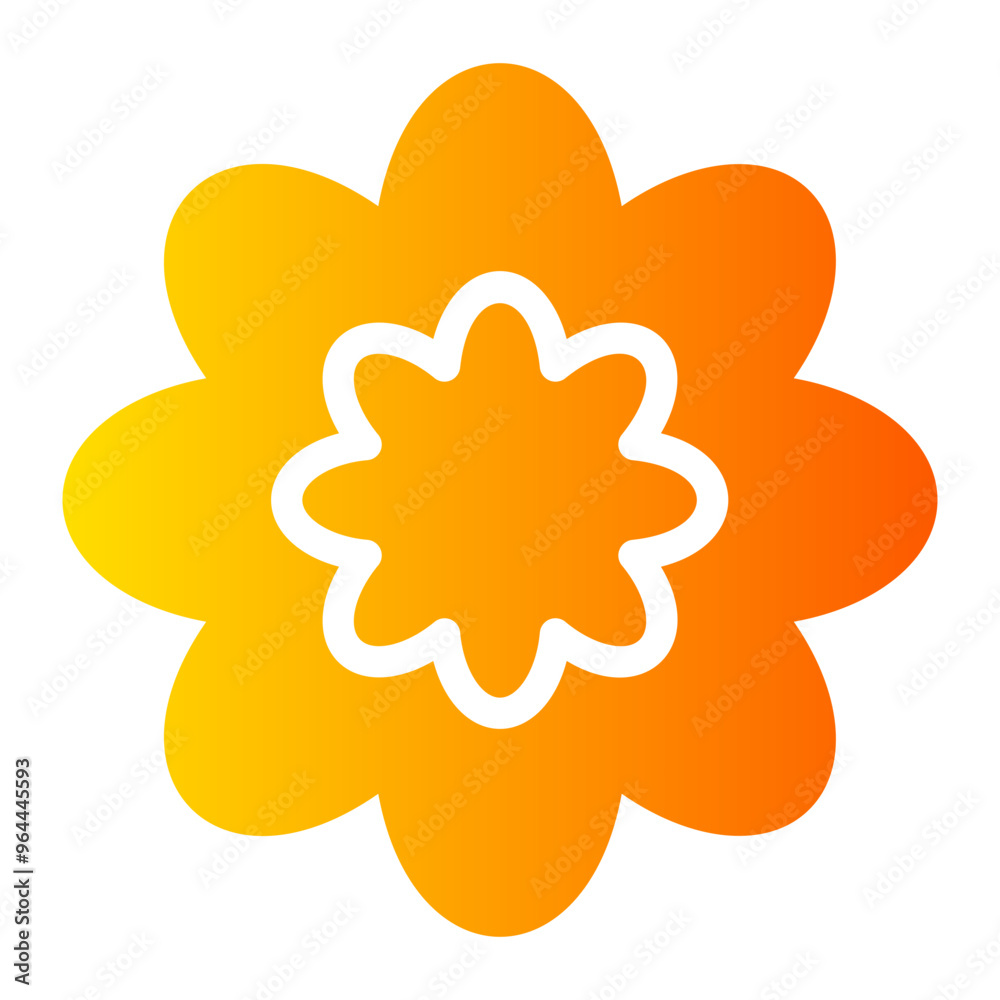 Sticker flower