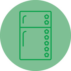 Fridge Vector Icon Design