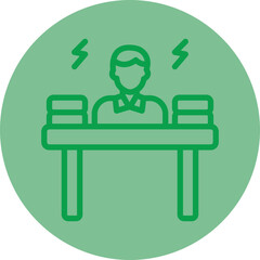 Burden Vector Icon Design