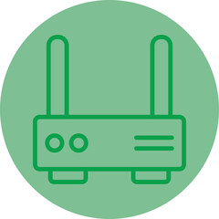 Modem Vector Icon Design