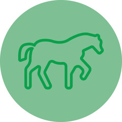 Horse Vector Icon Design
