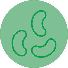 Bean Vector Icon Design
