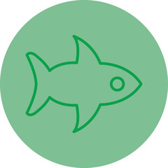 Shark Vector Icon Design