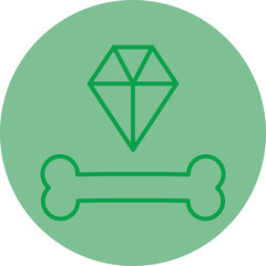 Diamond Vector Icon Design