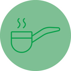 Smoking Pipe Vector Icon Design