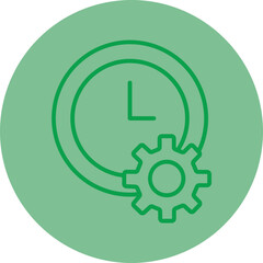 Time Management Vector Icon Design
