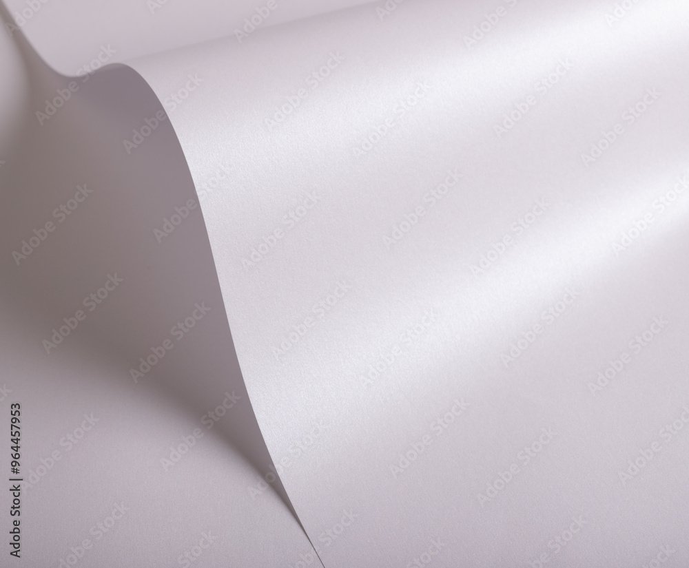 Poster White texture with fine wavy design and reflection Minimalist luxury layout with canvas overlay, elegant glow, and curved structure Clean fold with pastel tone