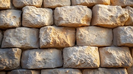 A close-up shot of the ancient limestone blocks of the Great Pyramid of Giza, detailed textures showing the wear of millennia, shot with a Nikon Z7 II, 50mm lens, sharp and historical tones