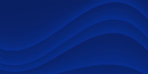 Abstract technology blue background with 3d concept. abstract particles blue wave background banner. Abstract blue wave shape with futuristic concept