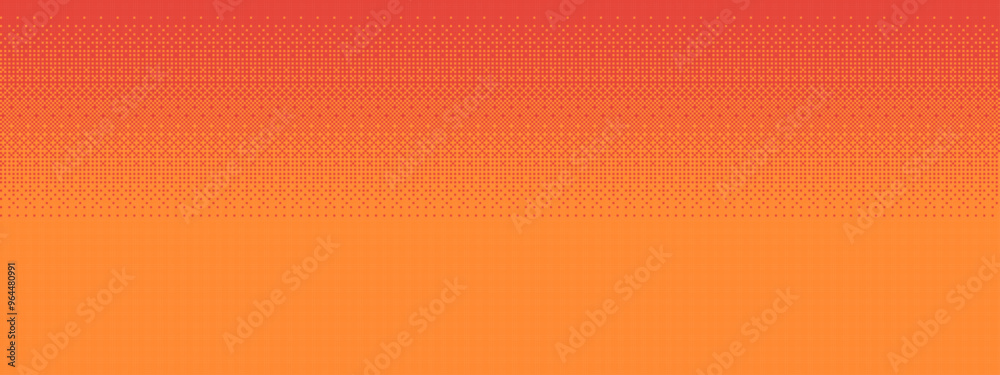 Poster pixel art gradient dithering background, 8 bit retro video game style, pixel pattern, mosaic texture, halftone, vector illustration