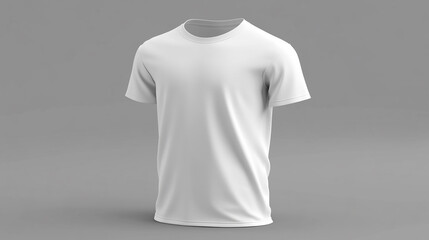 無地の白いTシャツ