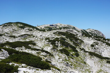 The view from Krippenstein mountain, Austria