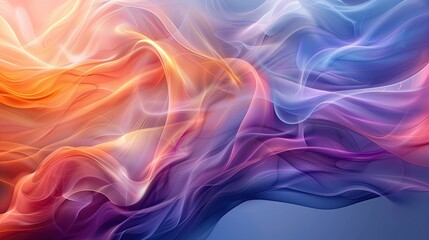 Obraz premium abstract wave colour harmony background