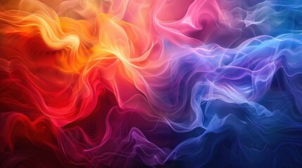 Fototapeta premium abstract wave colour harmony background