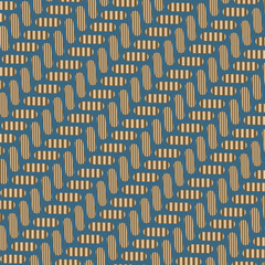 Abstract multi-color Seamless herringbone pattern vector. Geometrical editable pattern. Design for fashion, fabric, textile, wallpaper, blankets, cover, wrapping and all prints on a blue background.
