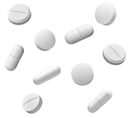 white pill medical drug medication