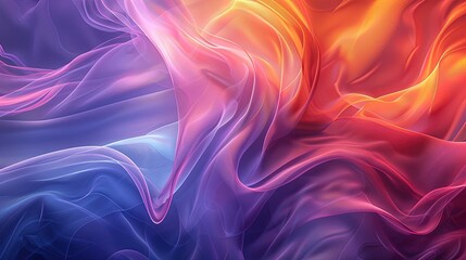 abstract wave colour harmony background