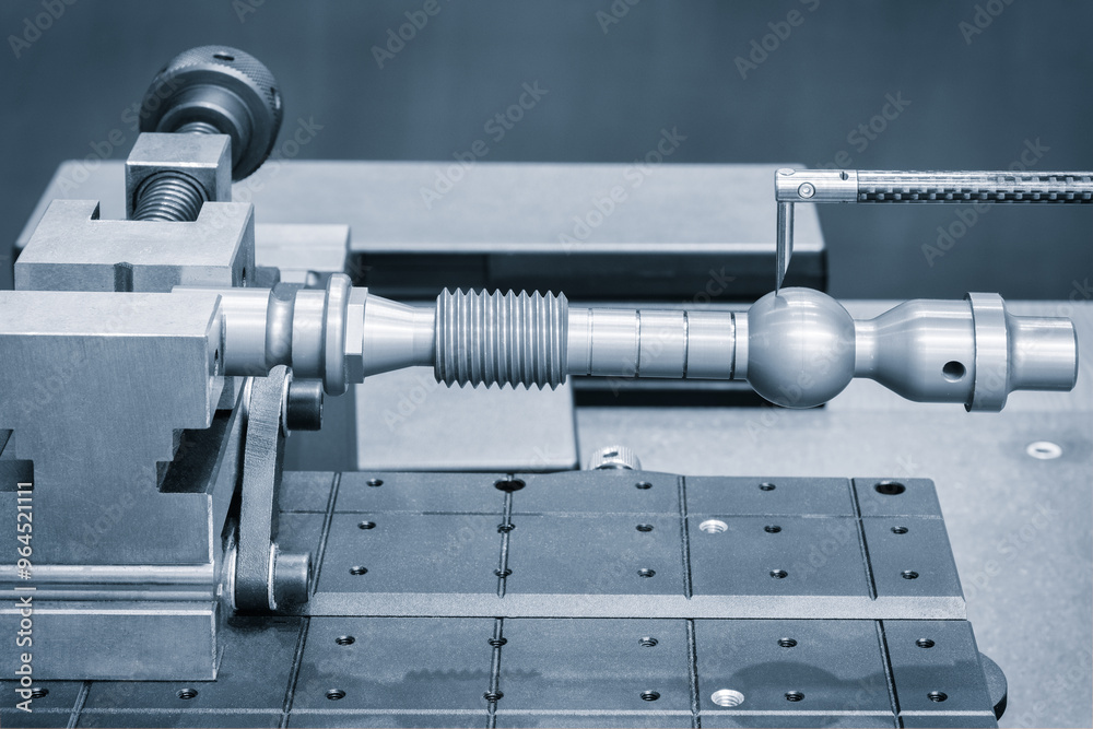 Aufkleber quality control on milling cnc machine, coordinate measuring machine, quality control machine