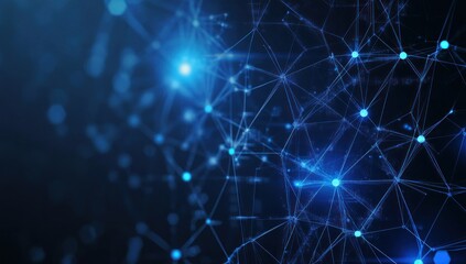 Abstract Network Connection Background