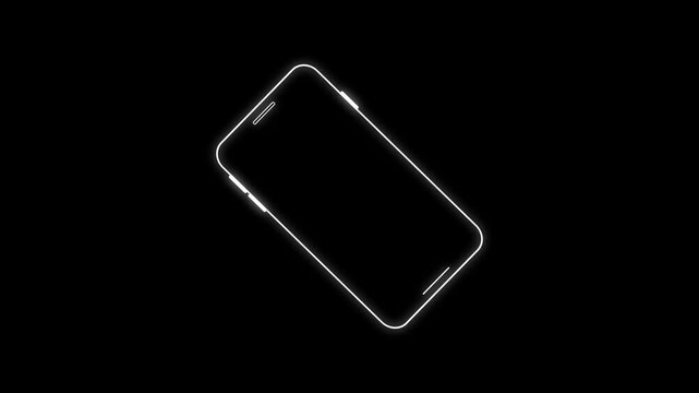 Please Rotate Your Phone to Landscape 90 Rotation for Better Experience. Turn you Smart phone rotate device screen, Phone flip sign, Phone Rotation animation. 