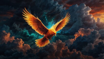 eagle in flight