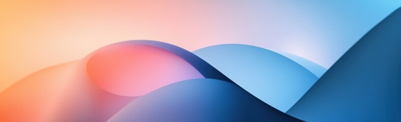 Theme, backgroung, Create a minimalistic background with soft blue gradients and geometric shapes, evoking calm and modernity 