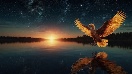 Obraz premium eagle in the sky