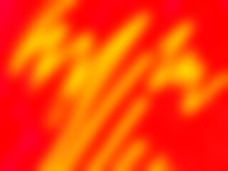 Red, orange, yellow blurred gradient background. Radiant colored mix fluid, modern backdrop design. Abstract blur illustration. Flame concept.