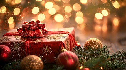 Festive Christmas Gift Cards and Wrapping for Holiday Season Promotions