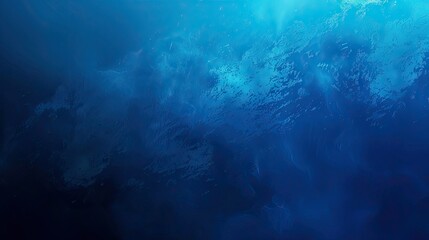 Fototapeta premium A serene underwater scene featuring deep blue hues and soft textures, evoking a sense of calm and tranquility.
