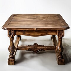  table, isolated on white background