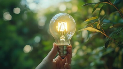 Illuminated Idea in Nature