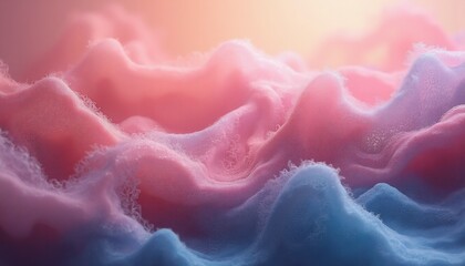 Fototapeta premium Elegant fabric-inspired abstract background with smooth flowing lines, layered depth, dynamic textures