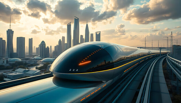 Solar powered train