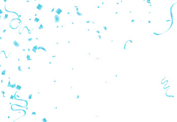 Colorful bright confetti isolated on transparent background. Festive vector illustration , serpentine, gold confetti.for card, party, design, flyer, poster, decor, banner,