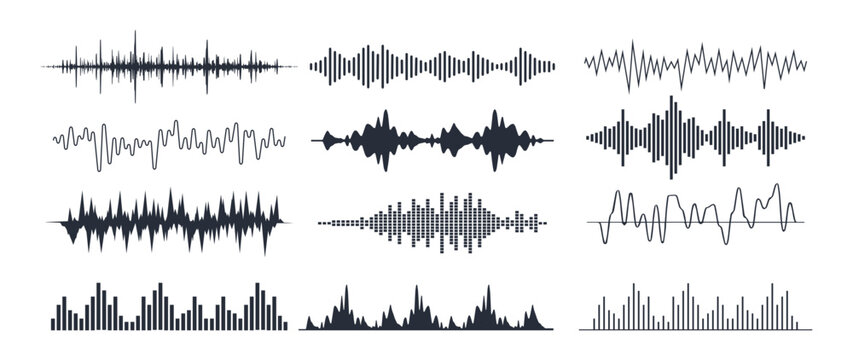 Audio and sound wave