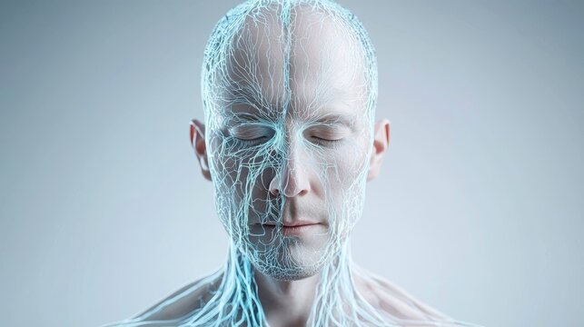 Symmetry in Lymphatic Vessels, Discuss how lymphatic vessels are symmetrically distributed across both sides of the body, ensuring even drainage of interstitial fluid and maintenance of fluid balance