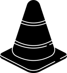 Cone icon illustration vector