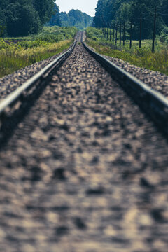 railway in the countryside