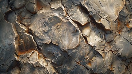 Stone in sunlight showcasing a stunning and rugged texture.