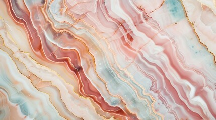 A captivating texture of marble forms a colorful background. The marble shows unique patterns and swirls, with a variety of colors blending together. This background has a rich and luxurious feel, wit
