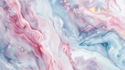 A captivating texture of marble forms a colorful background. The marble shows unique patterns and swirls, with a variety of colors blending together. This background has a rich and luxurious feel, wit
