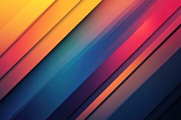 Obraz premium Colorful diagonal stripes create a dynamic and modern abstract background, perfect for design and creative projects.